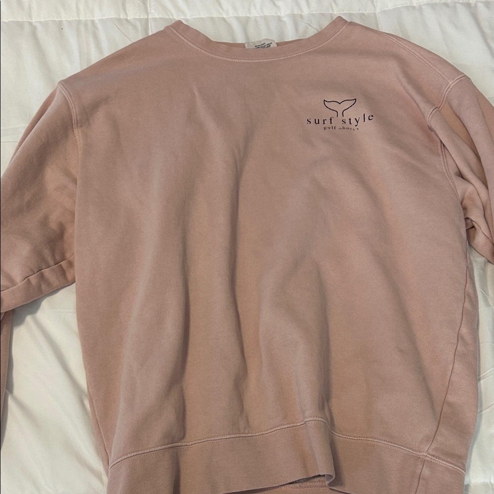 Trading Co. Beach Outfitters Blush Sweatshirt
